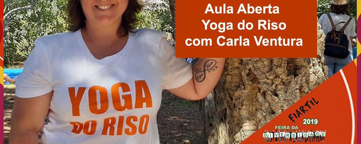 Aula Aberta de Yoga do Riso com Carla Ventura