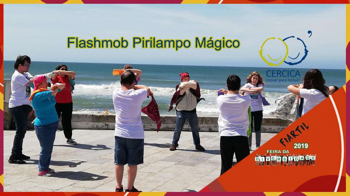 Flashmob Pirilampo Mágico - Cercica - Parceiro 3ª Edição Feira da Diversidade