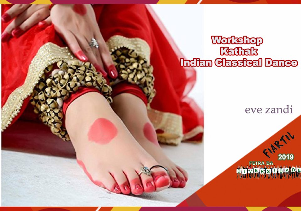 Workshop: Kathak - Indian Classical Dance, com Eve Zandi - Parceira 3ª Feira da Diversidade