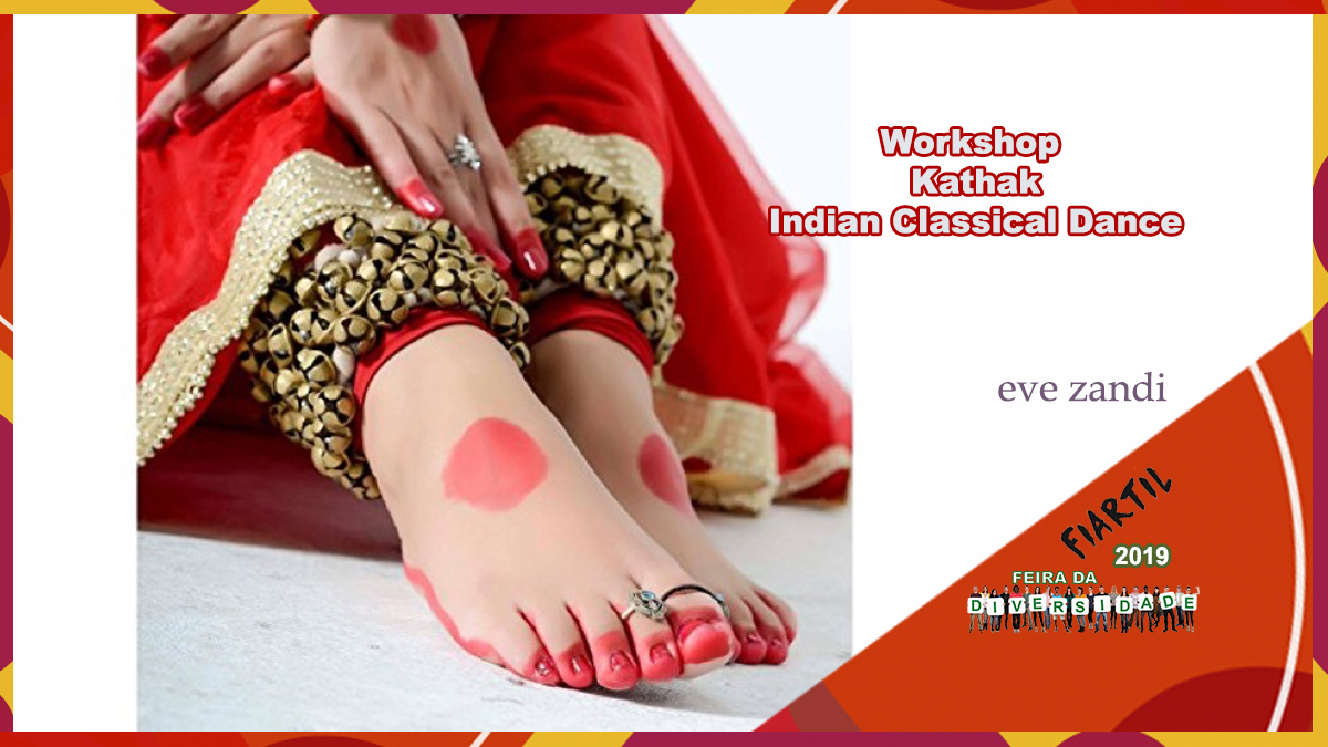 Workshop: Kathak - Indian Classical Dance, com Eve Zandi - Parceira 3ª Feira da Diversidade